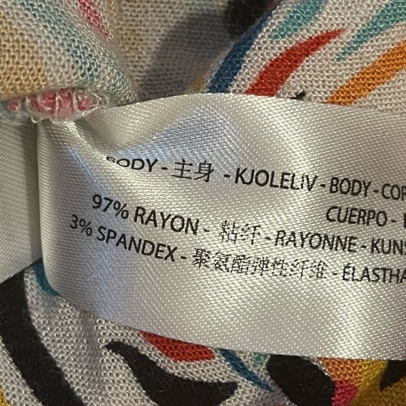 Ariat Colorful Floral & Aviary Spaghetti Strap A line Dress, size Large - Picture 6 of 8